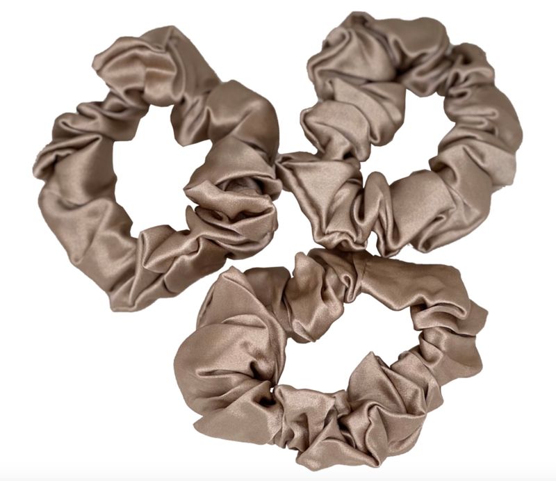 Scrunchies - champagne