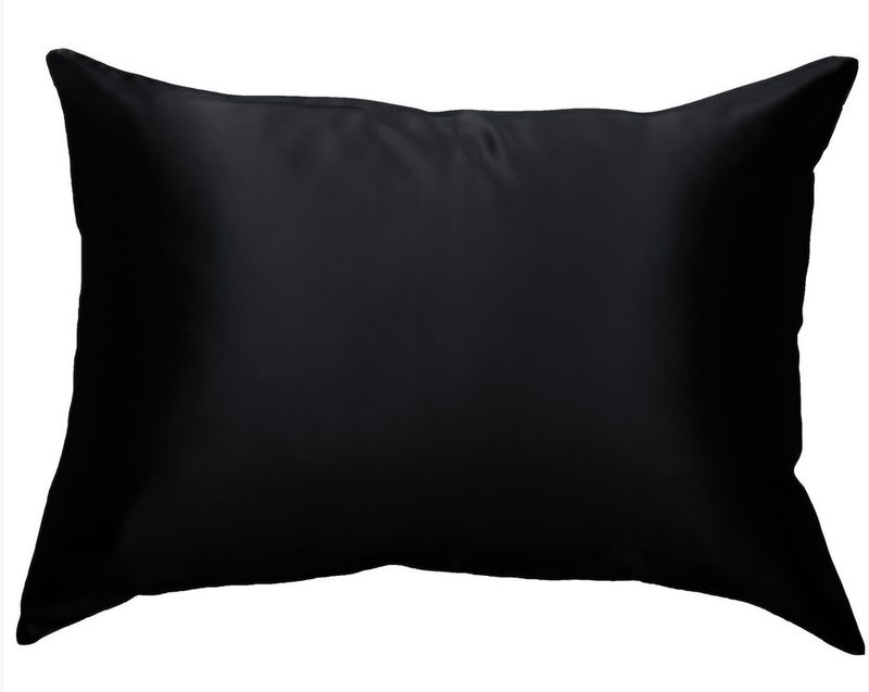 Silkeputetrekk - sort - glidelås