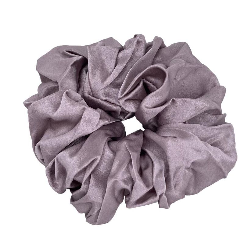 Scrunchies XL - perlegrå