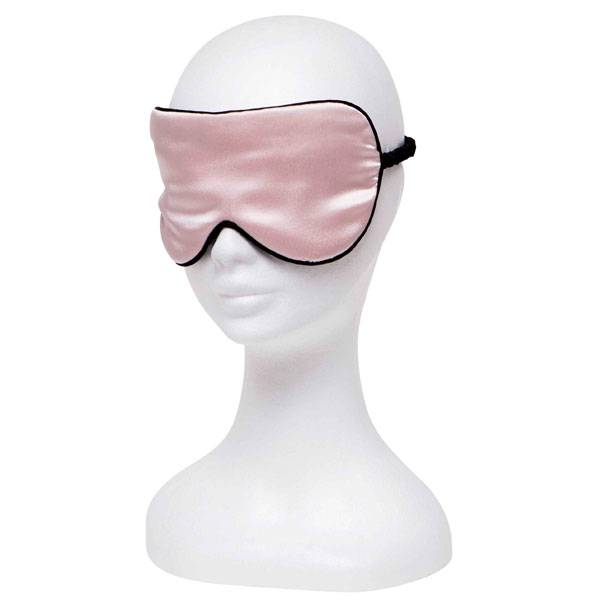 Hovedbilde Sovemaske - rosa/sort