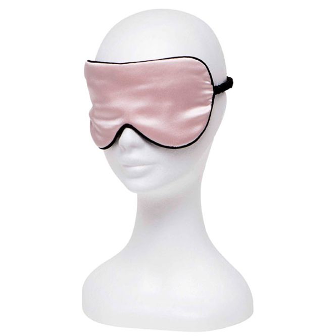Hovedbilde Sovemaske - rosa/sort