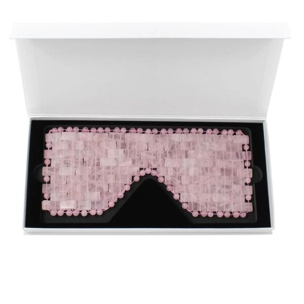 Hovedbilde Øyemaske - rosenkvarts