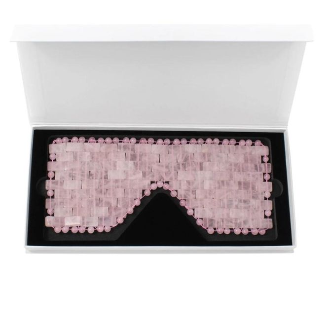 Hovedbilde Øyemaske - rosenkvarts