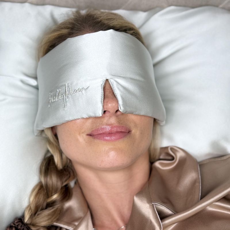 Sovemaske pillow -isblå