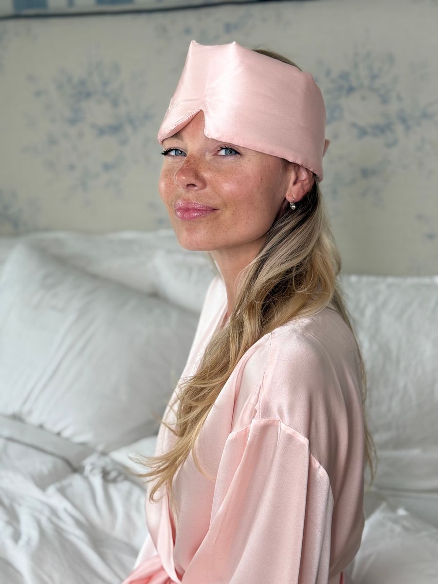 Sovemaske pillow -rosa